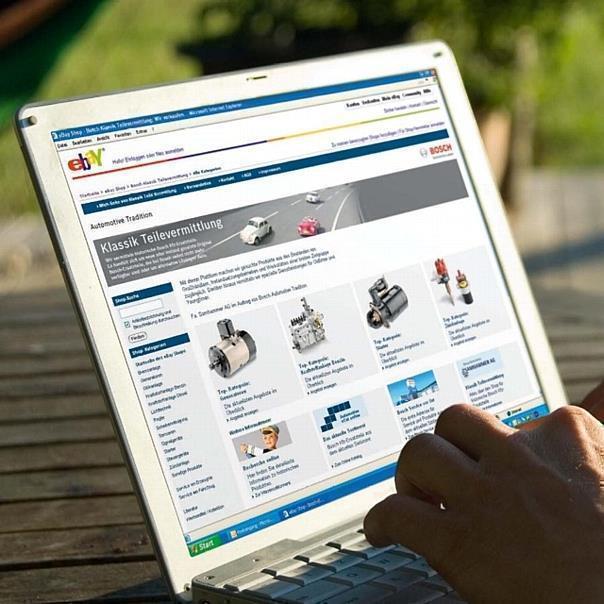 Bosch Automotive Tradition initiiert neue Internet-Plattform für Klassik-Automobil-Ersatzteile in Ebay.